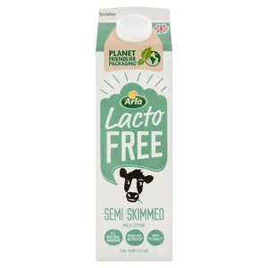 Arla LactoFree Semi Skimmed Long Life Milk Drink 1L