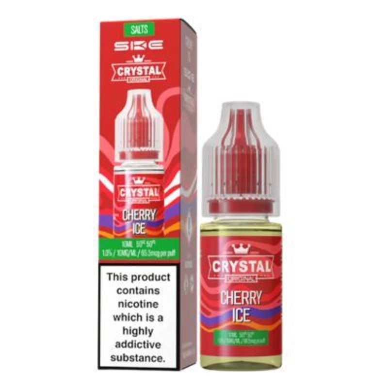 Crystal Nic Salts - Cherry Ice - 10ml