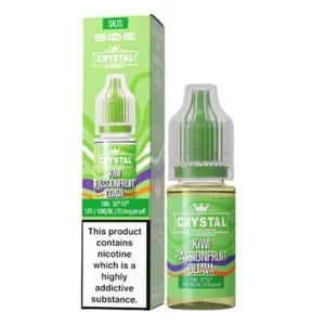 Crystal Nic Salts - Kiwi Passionfruit Guava - 10ml