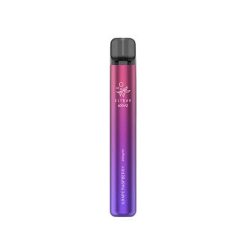 Elf Bar 600 V2 Disposable Vape Grape Raspberry