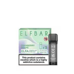 Elf Bar ELFA Pre-Filled Vape Pods [Cranberry Grape / 20mg]