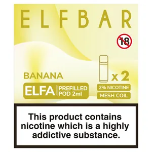Elfa Banana Prefilled Pod 20mg-2 Pack