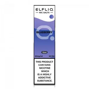 Blueberry Nic Salt E-Liquid by Elfliq 10ml bottle-20mg