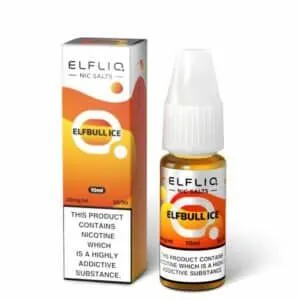Cream Tobacco Nic Salt E-Liquid by Elfliq 10ml Bottle-20mg