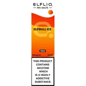 Elfbull Ice Nic Salt E-Liquid by Elfliq 10ml bottle-20mg