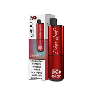 IVG 2400 Disposable vape Fizzy Cherry 