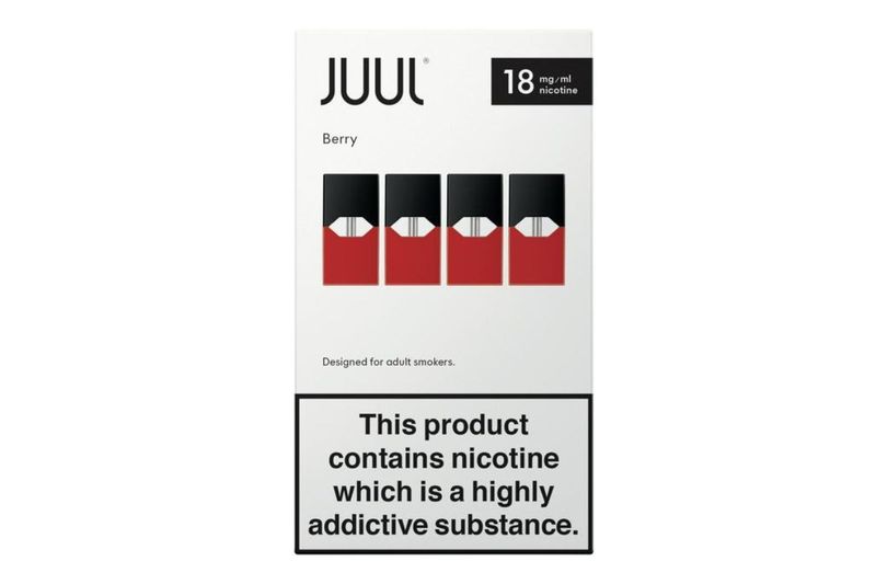 JUUL pods Alpine Berry 18mg X 4 pack