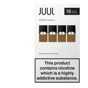JUUL Golden Tobacco Nicotine Pods 18mg/ml x4pack