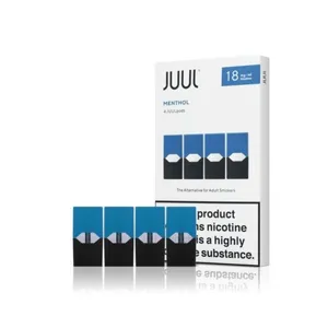 JUUL Menthol Nicotine Pods 18mg/ml x4 Pack