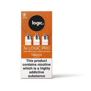 Logic Pro E-Liquid capsule 3 pos pack