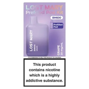  Lost Mary BM600 Grape 20mg 