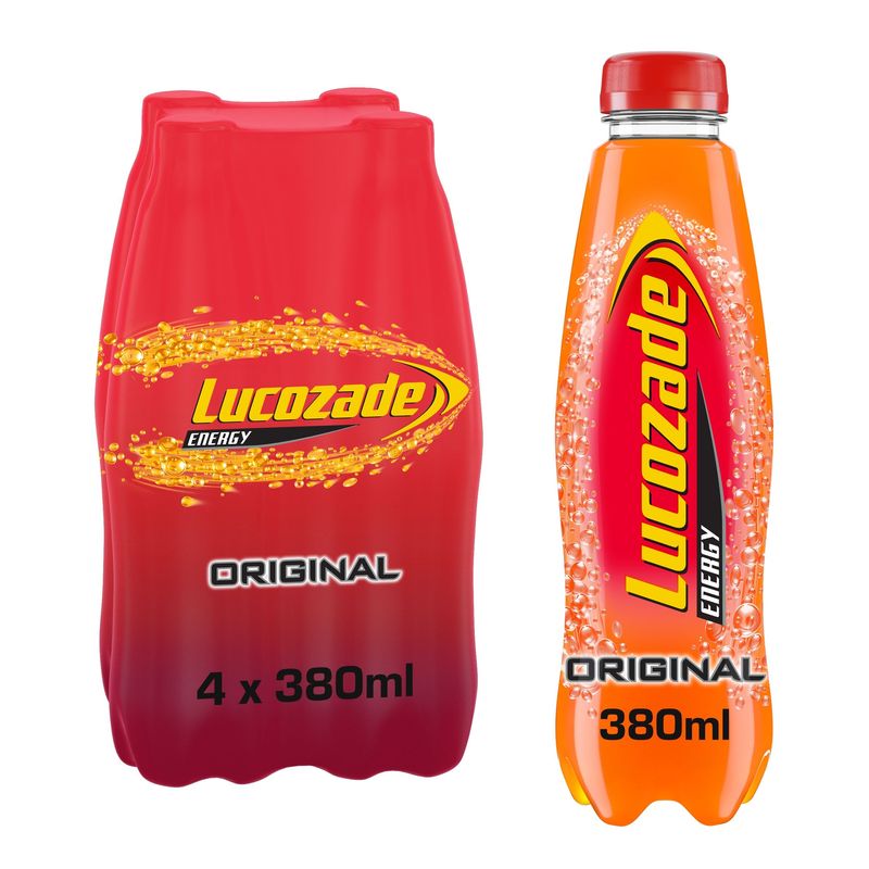 Lucozade Energy Original 4 x 380ml