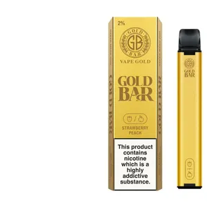 Gold Bar Strawberry Peach Disposable Vape