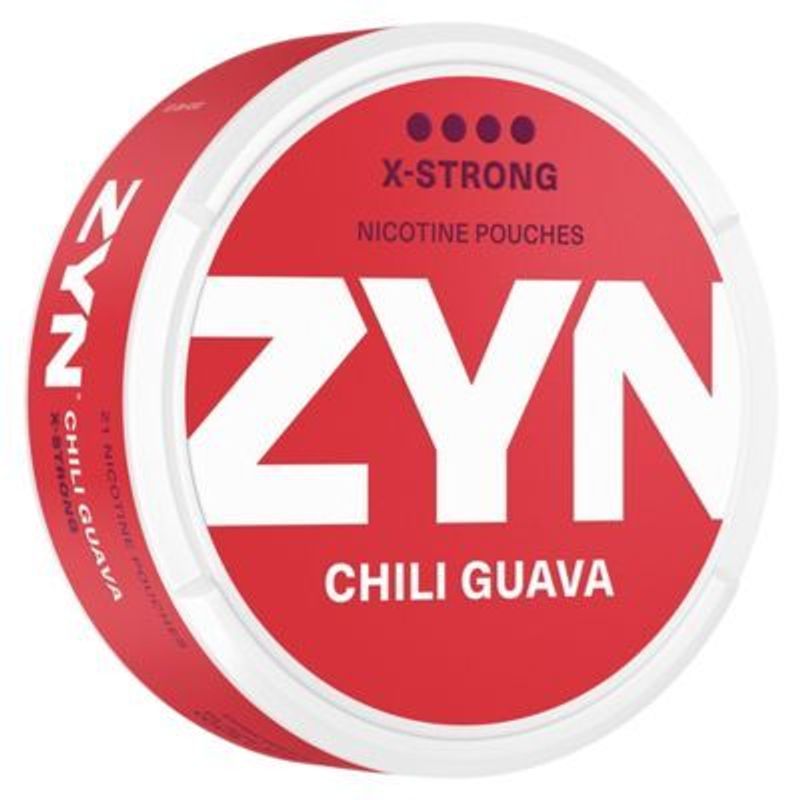 ZYN Chili Guava X Strong Nicotine Pouches 21 Pack 11 mg