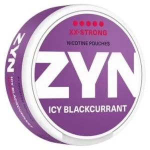 ZYN Icy Blackcurrant XX Strong Nicotine Pouches 21 Pack 12.5 mg